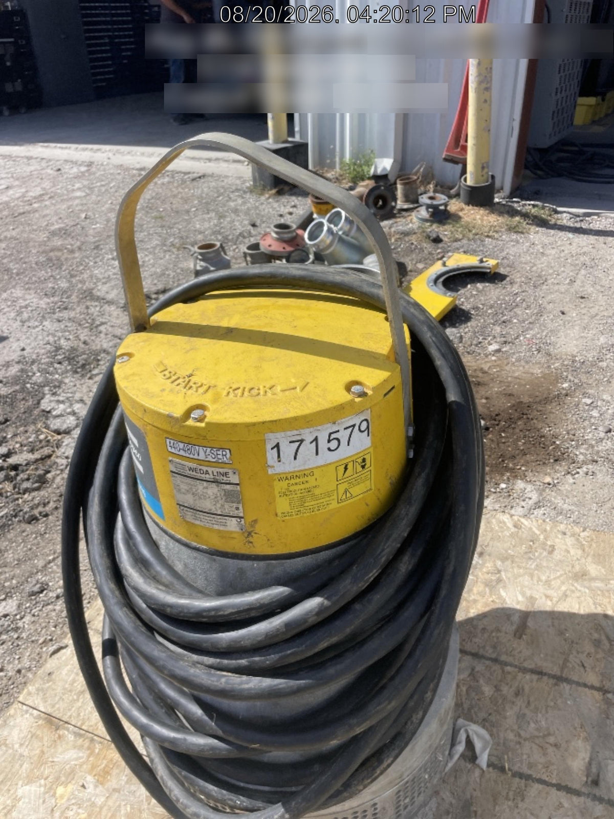2021 ATLAS COPCO WEDA D80N (230)/460V 60Hz CSA 6"NPT