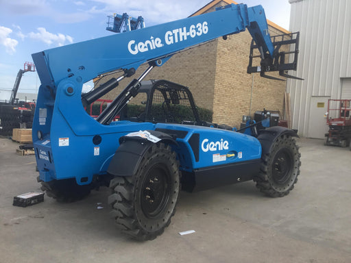 2017 Genie GTH-636 Genie GTH636 Telehandler, 48" Carriage, Solid Tires