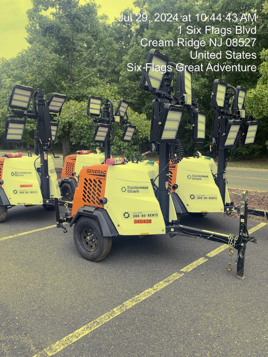 2023 Generac MLT2 Diesel, Flex Switch 120V Input, Powerzone Controller, (4) 320W LED Lights, 4kW Generator, 39.9 Gal Fuel Tank, 2" Ball, T3