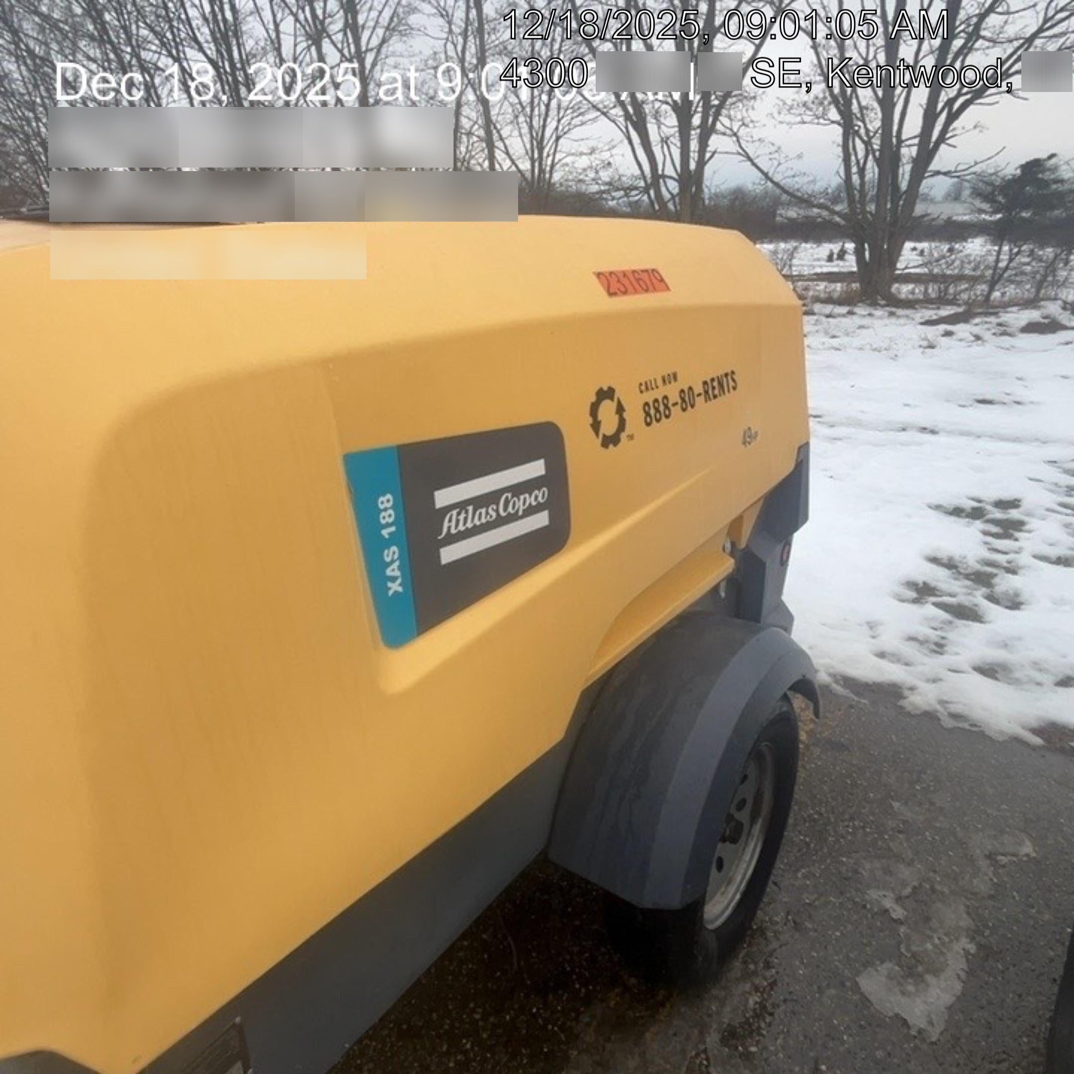 2022 ATLAS COPCO XAS188 CWK