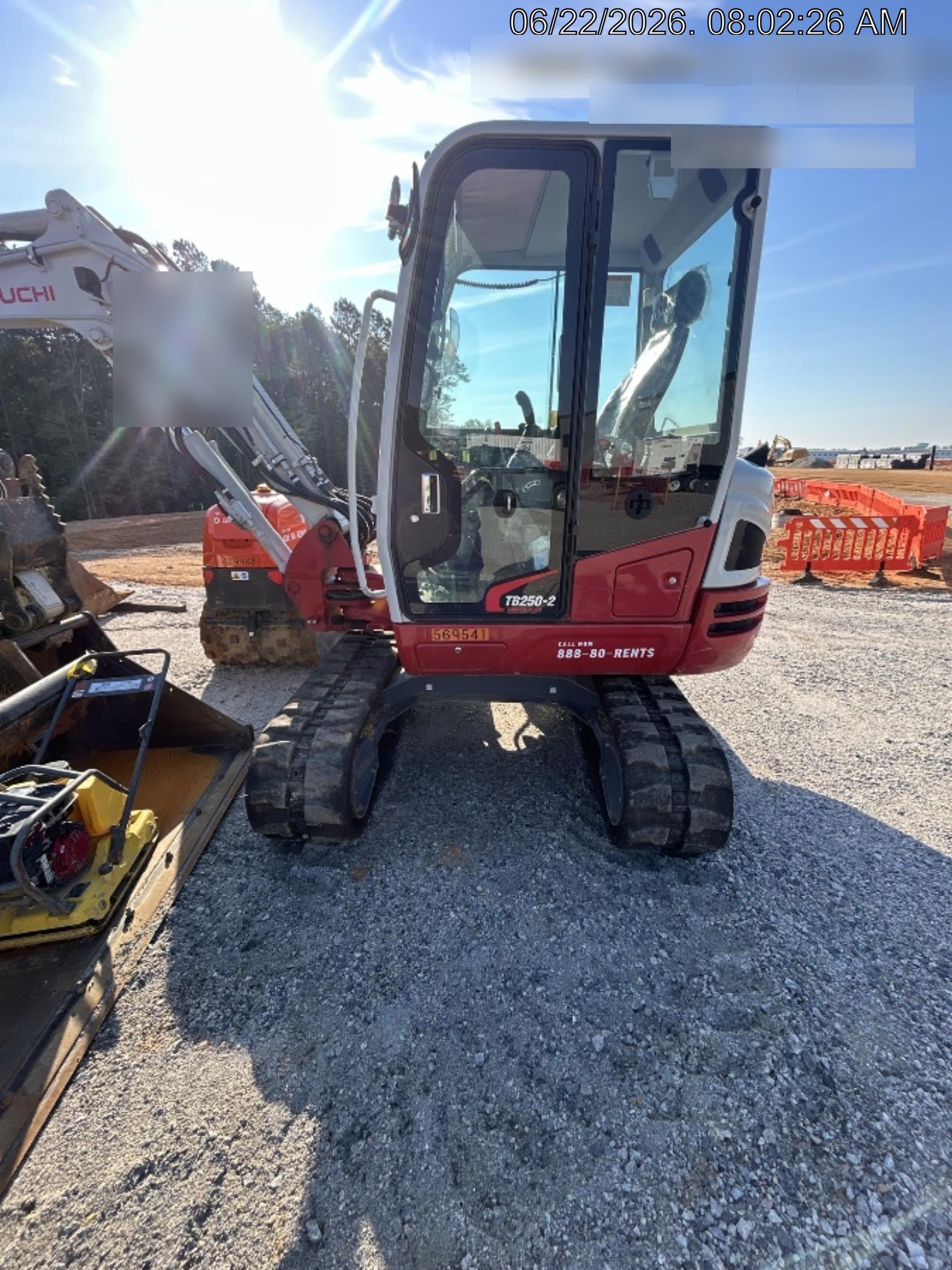 2025 TAKEUCHI TB250-2CR
