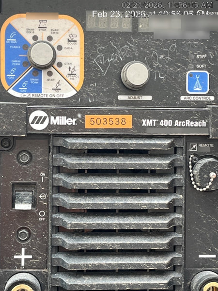 2025 MILLER ELECTRIC XMT 400