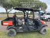 2020 Kubota RTV-X1140W-H Canopy, Diesel, 2 Seater, HDWS Tires, Windshield, Back up Alarm, Amber Strobe Light, Cargo Box