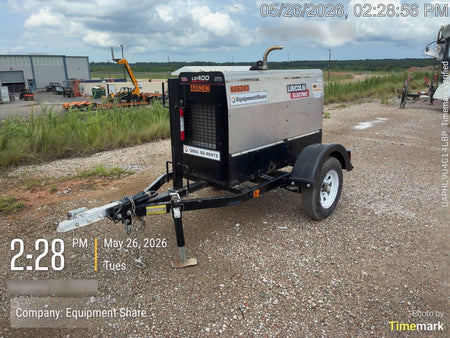 2024 Lincoln Electric LE400 Kubota V1505, Trlr, Cable Rack, Light Kit, ES Decals, T3