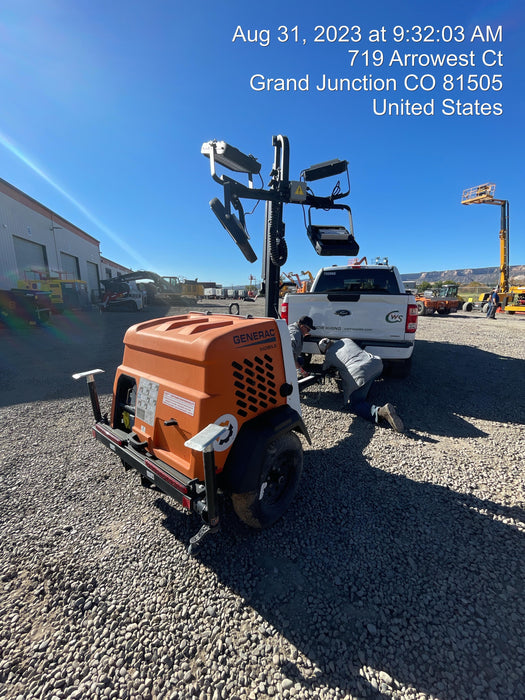 2023 Generac MLT2 Diesel, Flex Switch 120V Input, Powerzone Controller, (4) 320W LED Lights, 4kW Generator, 39.9 Gal Fuel Tank, 2" Ball, T3