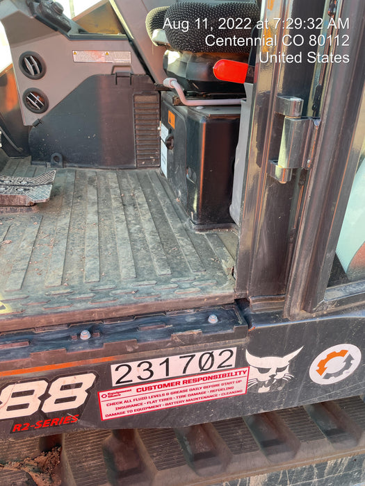 2022 BOBCAT E88 Cab