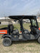 2022 Kubota RTV-X1140W-H Plastic Canopy, Windshield Acrylic Clear, LED Strobe Light, Wire Harness Kit, Back up Alarm