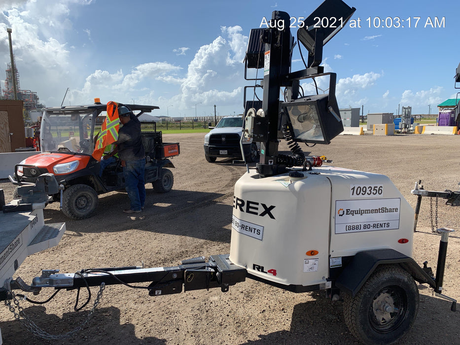 2020 Genie RL4 6kW Light Plant - Metal Halide