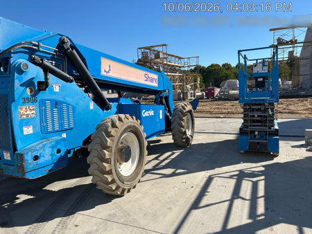 2017 Genie GTH-1056 Genie GTH1056, Solid Tires, 60" carriage, Light Kit, Open ROPS