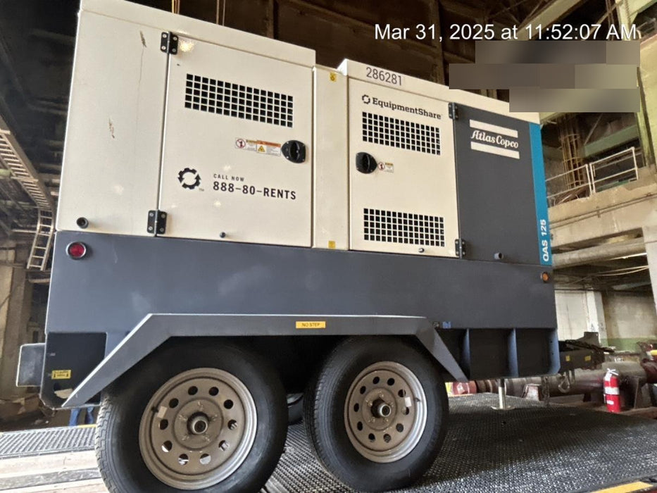 2022 ATLAS COPCO QAS 125