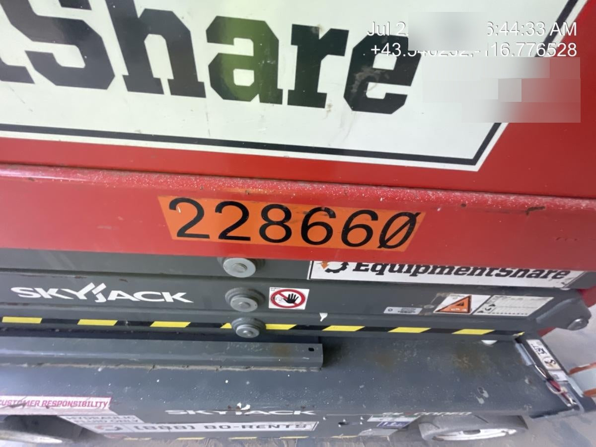 2022 SKYJACK SJ3219