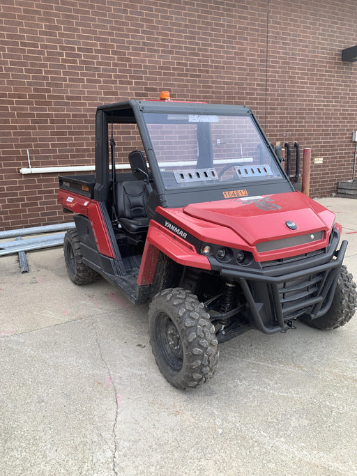 2021 Yanmar YU1000 Canopy, Steel Wheel, Poly WindShield, Beacon, Backup Alarm