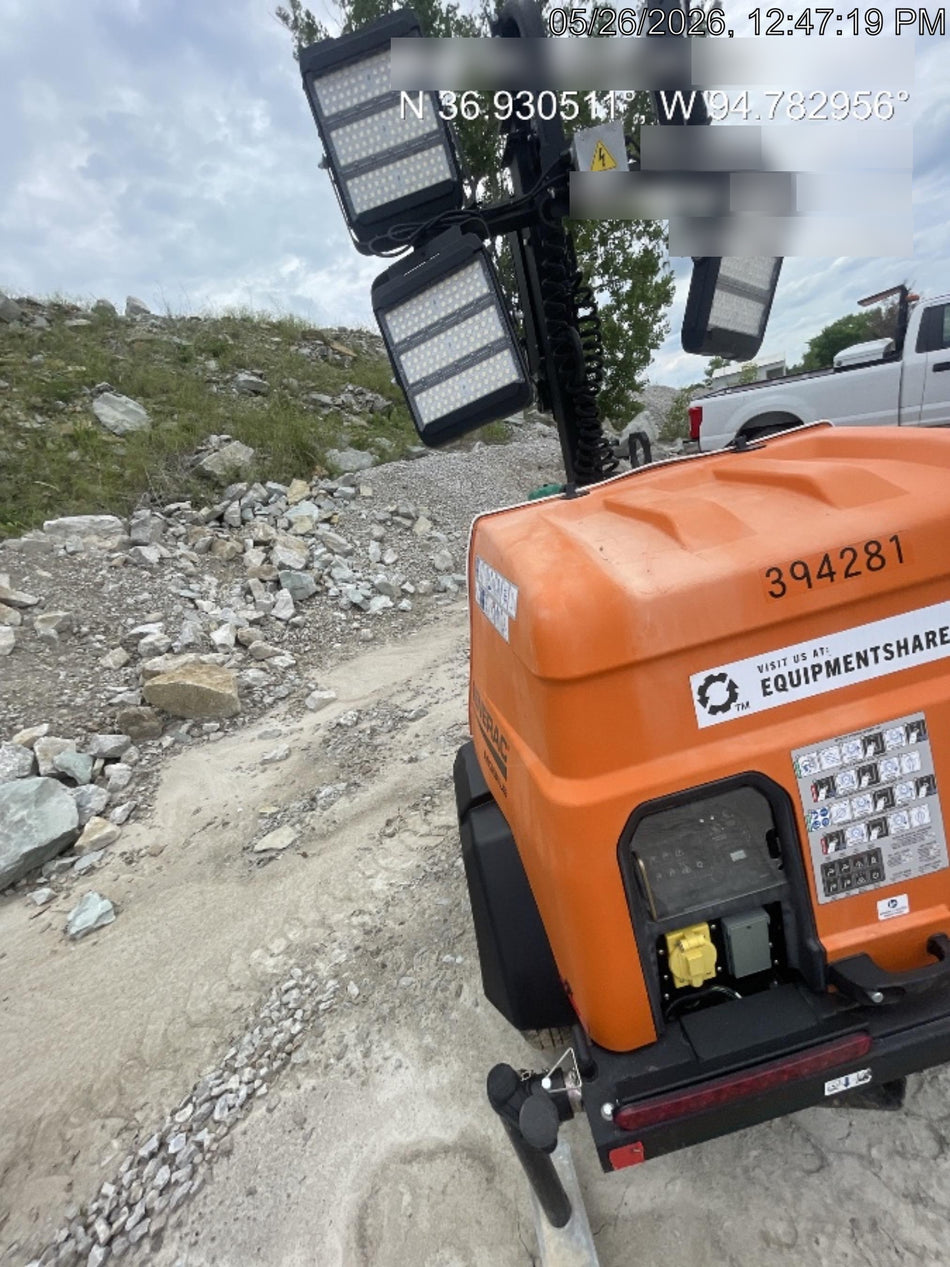 2023 Generac MLT2 Diesel, Flex Switch 120V Input, Powerzone Controller, (4) 320W LED Lights, 4kW Generator, 39.9 Gal Fuel Tank, 2" Ball, T3