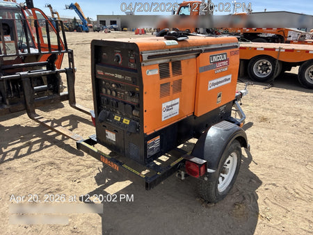 2021 Lincoln Electric Vantage 322 Vantage 322 Ready Pak 3 w/ Decals, ORANGE (includes trailer, cable rack, fender light kit) NO Telematics