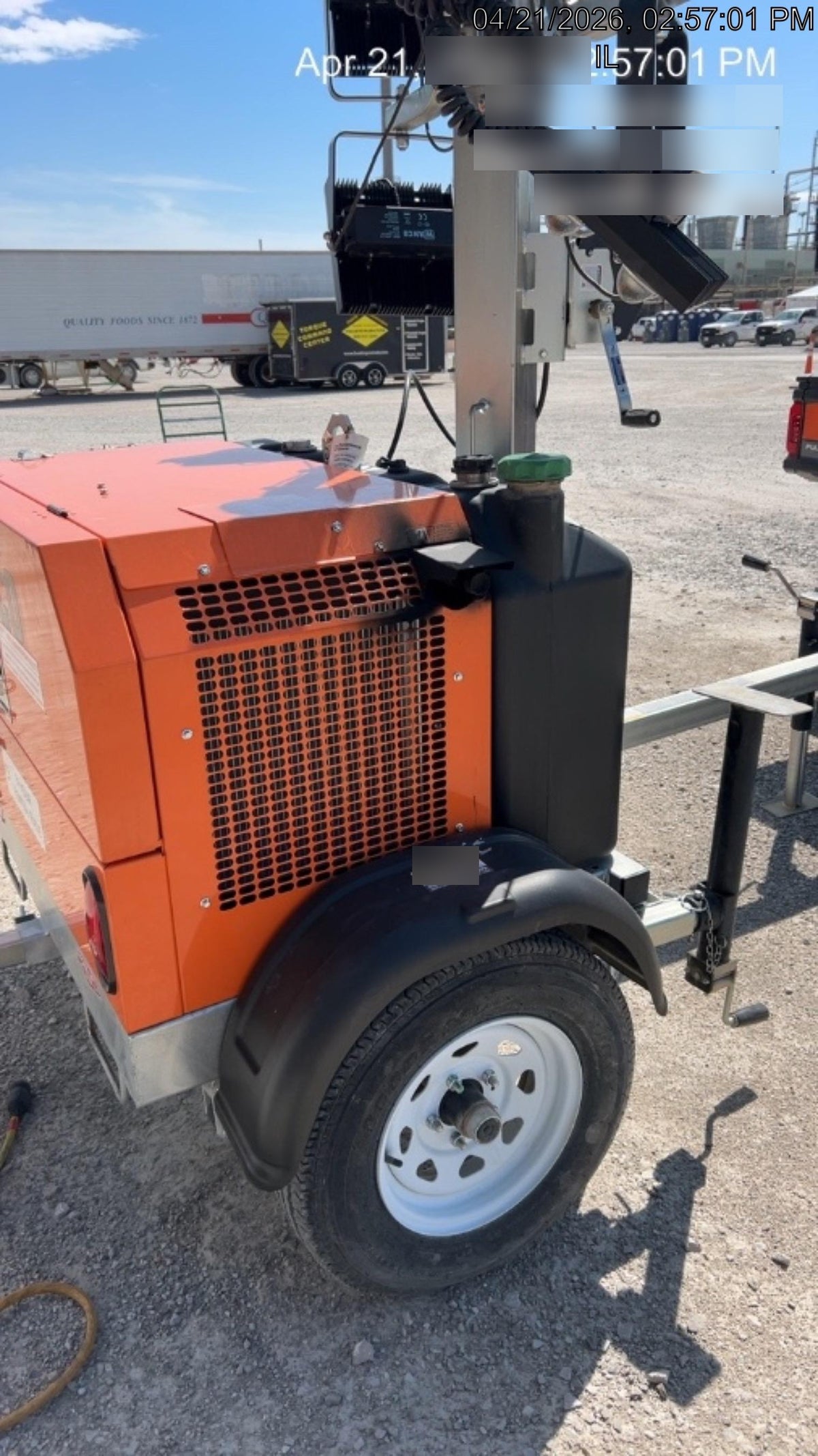 2024 Wanco WLTT-4MM4K Diesel, Deep Sea Controller, Shore Power Plug, Auto Start, (4) 350W LED Floodlights, 4kW Generator, 60 Gal Fuel Tank, 2" Ball, T3