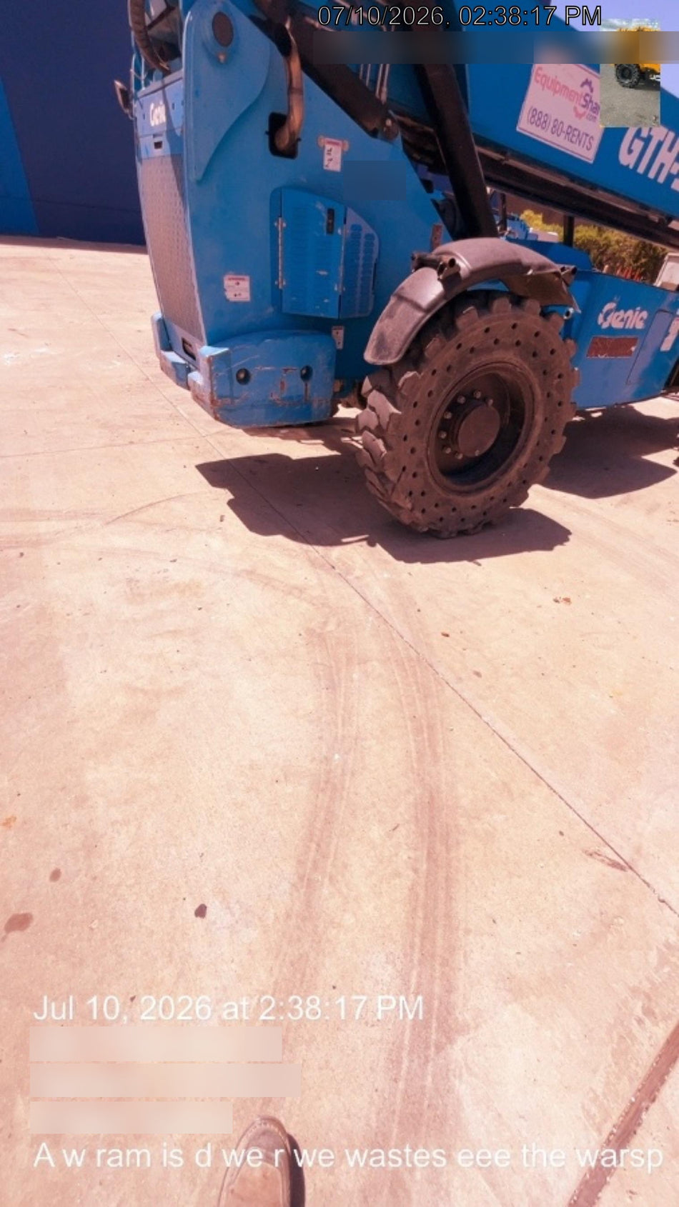 2017 Genie GTH-1056 Genie GTH1056 Telehandler