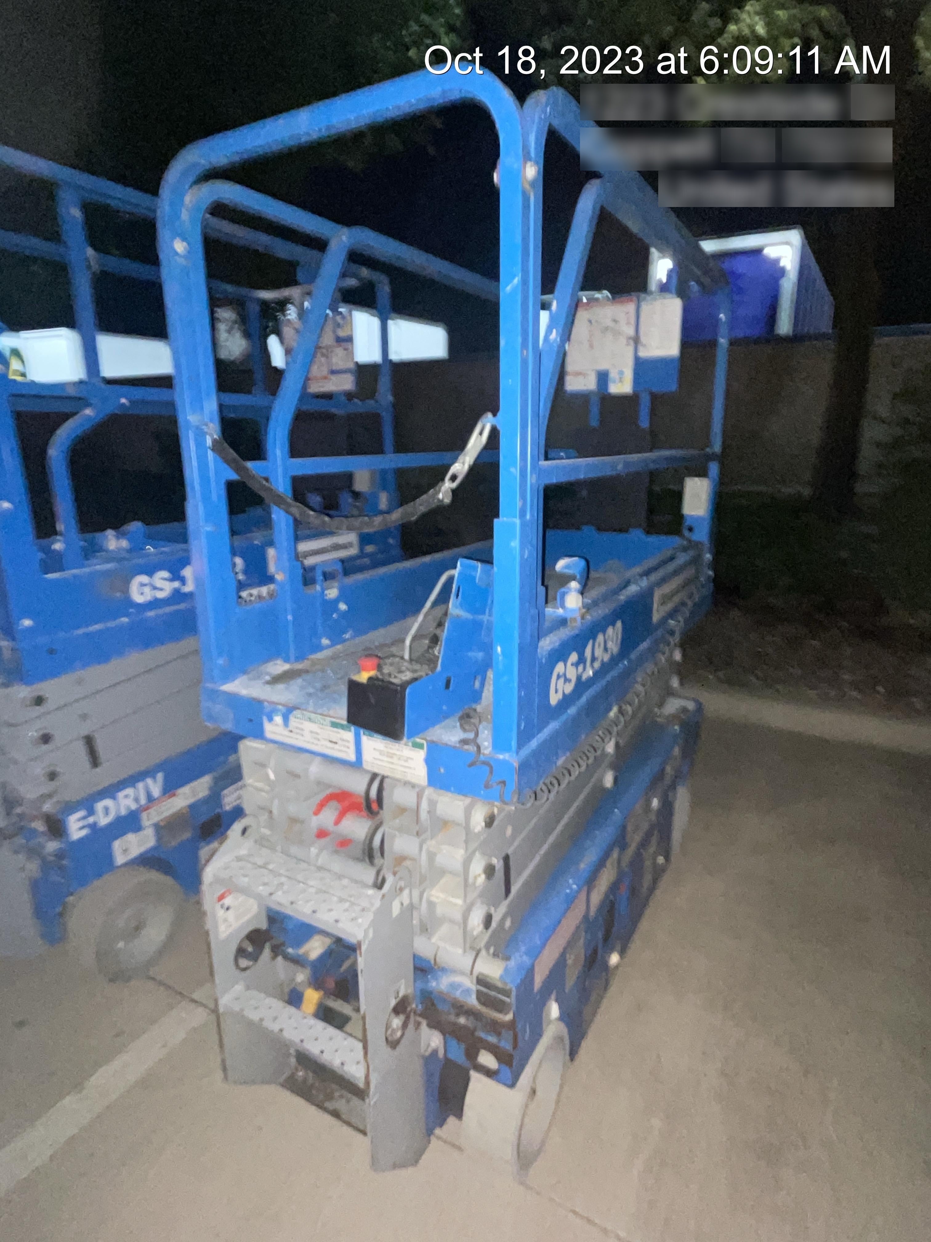2018 Genie GS-1930 Genie GS-1930 Scissor Lift w/Standard Options