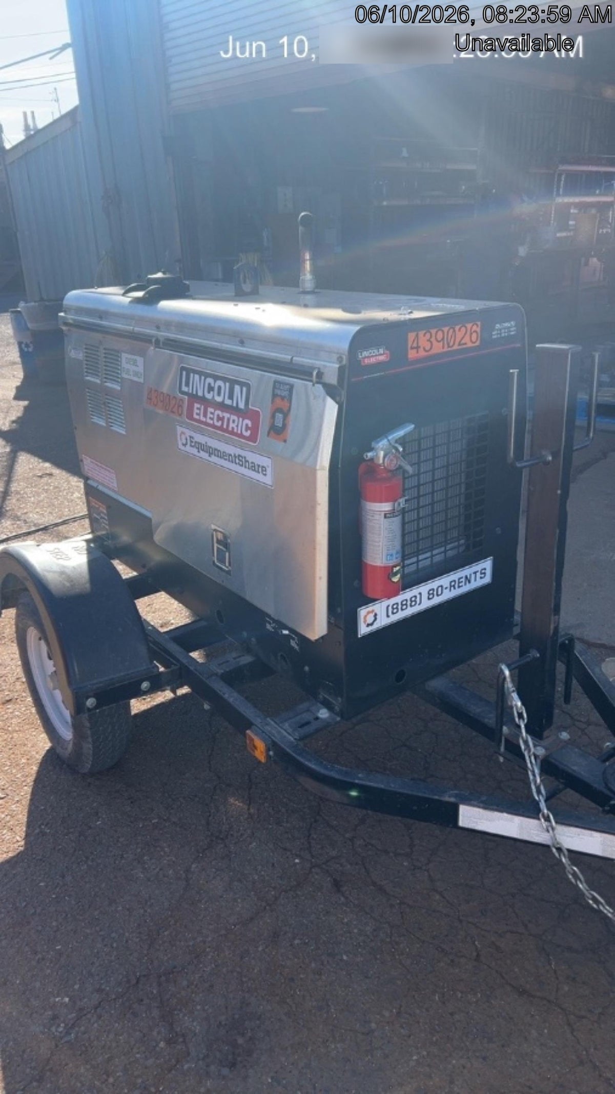 2024 Lincoln Electric LE400 Kubota V1505, Trlr, Cable Rack, Light Kit, ES Decals, T3