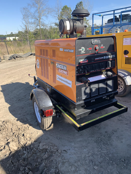 2021 Lincoln Electric Vantage 549X Ready Pak 3, ORANGE (includes trailer, cable rack, fender light kit)