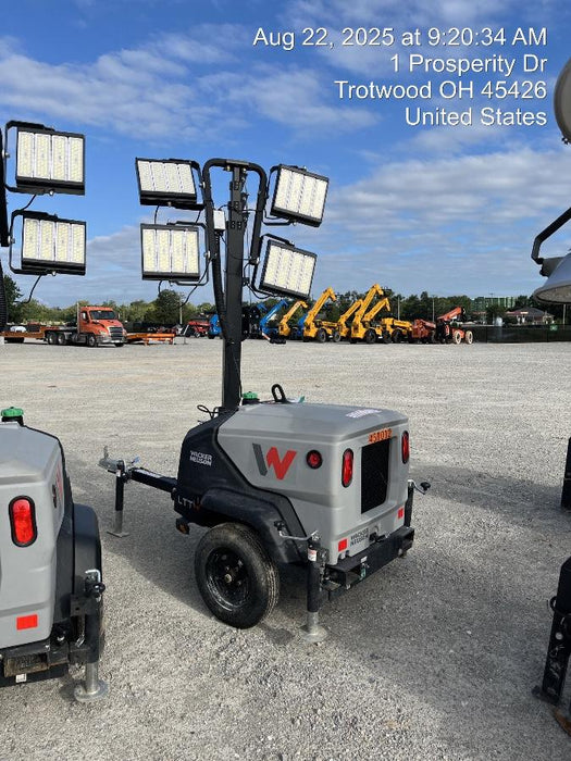 2024 Wacker Neuson LTT4 Diesel, Kohler KDW702, Deep Sea Controller, Auto Start, LED 320W, Bypass Outlet, T3