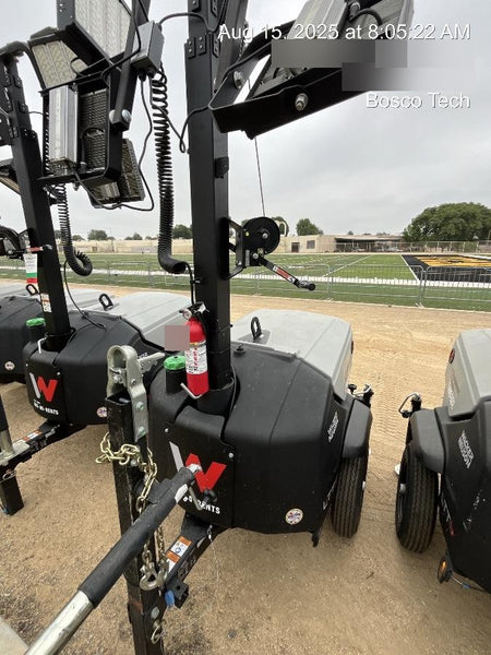 2024 Wacker Neuson LTT4 Diesel, Kohler KDW702, Deep Sea Controller, Auto Start, LED 320W, Bypass Outlet, T3