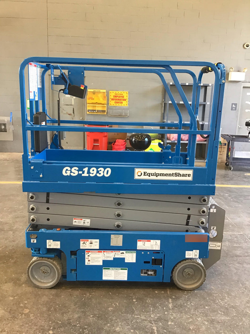2020 Genie GS-1930 Fixed rails with chain entry gate - Pre A92.20