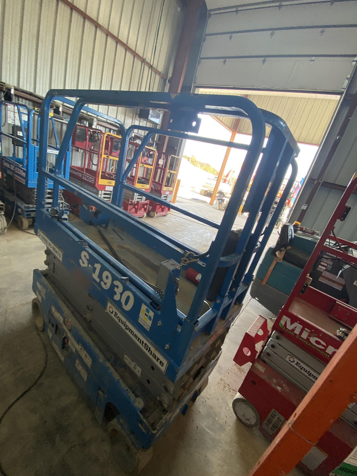2016 Genie GS-1930 Standard Rental Specs