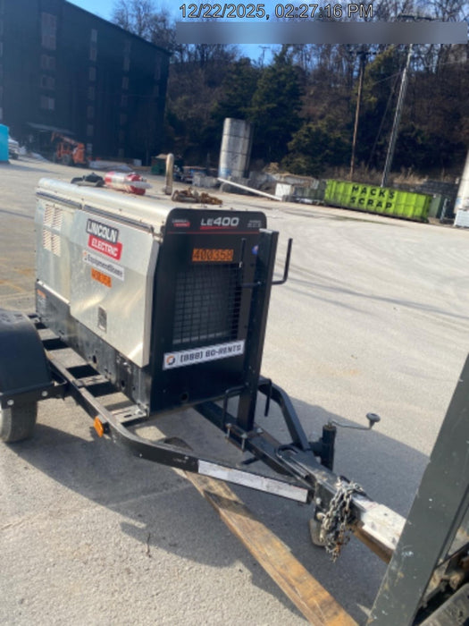 2024 Lincoln Electric LE400 Kubota V1505, Trlr, Cable Rack, Light Kit, ES Decals, T3