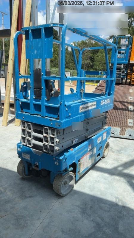 2020 Genie GS-1930 Solid Non Marking Tires, Beacon, Folding rails with half height swing gate