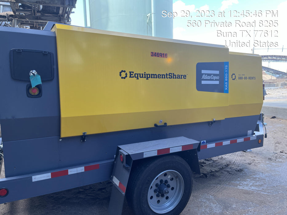 2023 ATLAS COPCO XAS 850