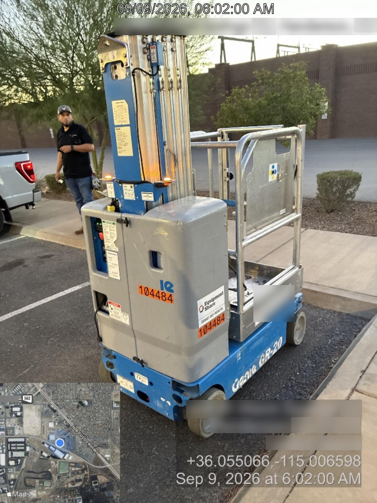 2020 GENIE GR-20