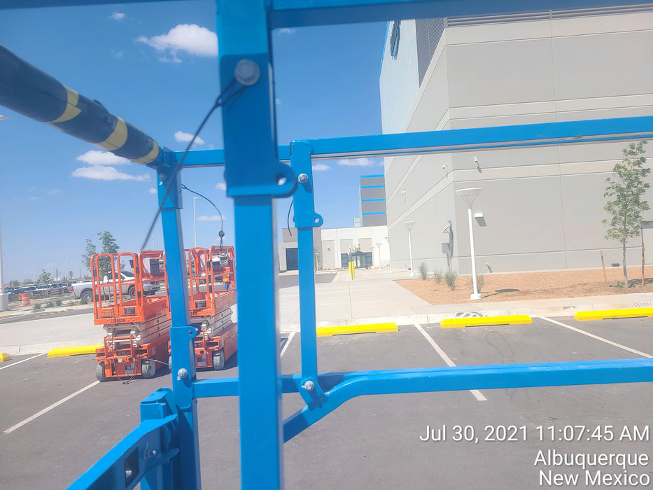 2020 Genie GS-1930 Solid Non Marking Tires, Beacon, Folding rails with half height swing gate