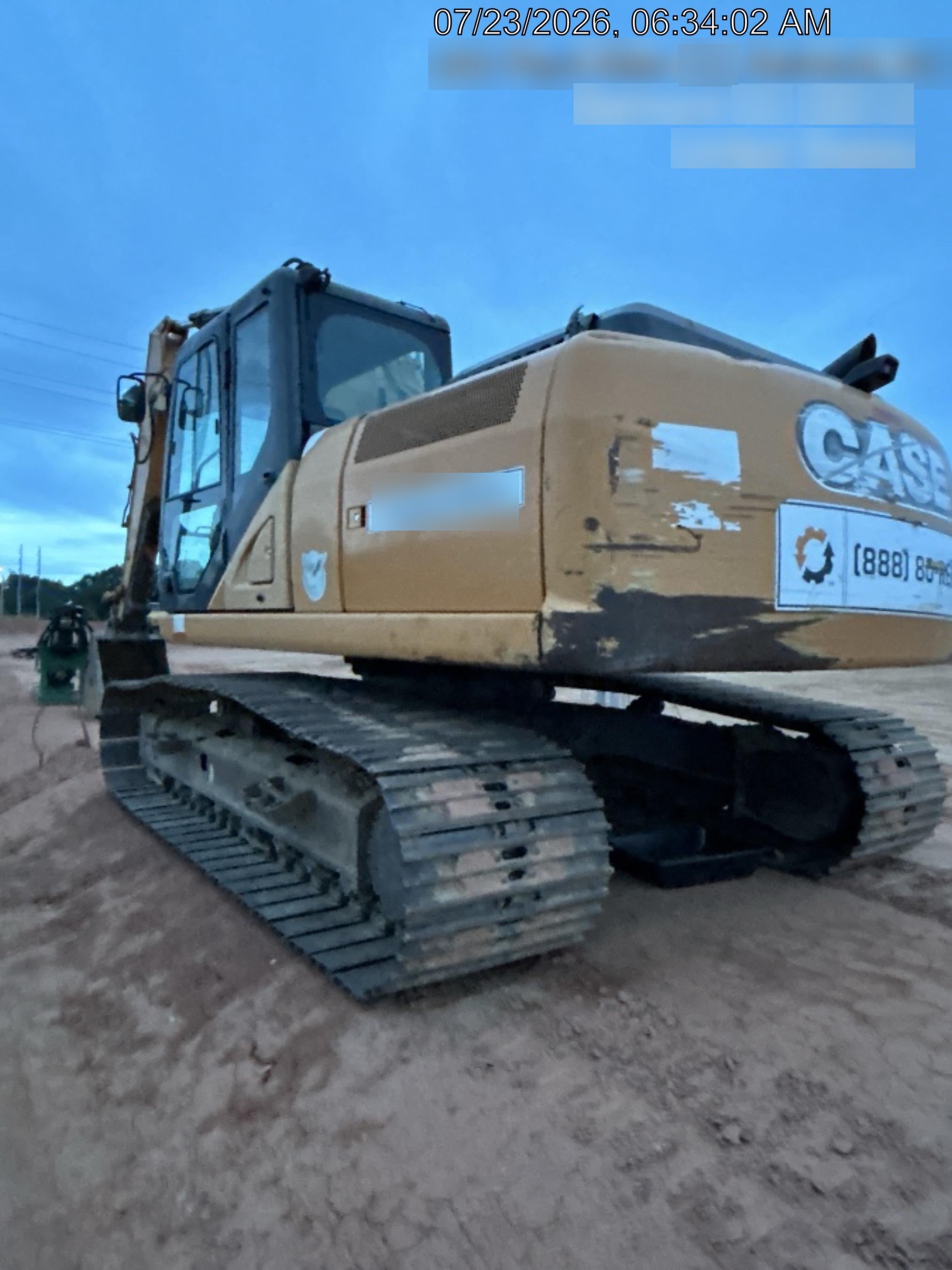 2015 CASE CX210C