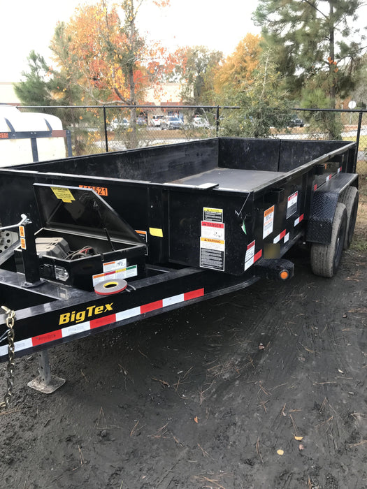 2021 BIG TEX TRAILER 14LD-14BK
