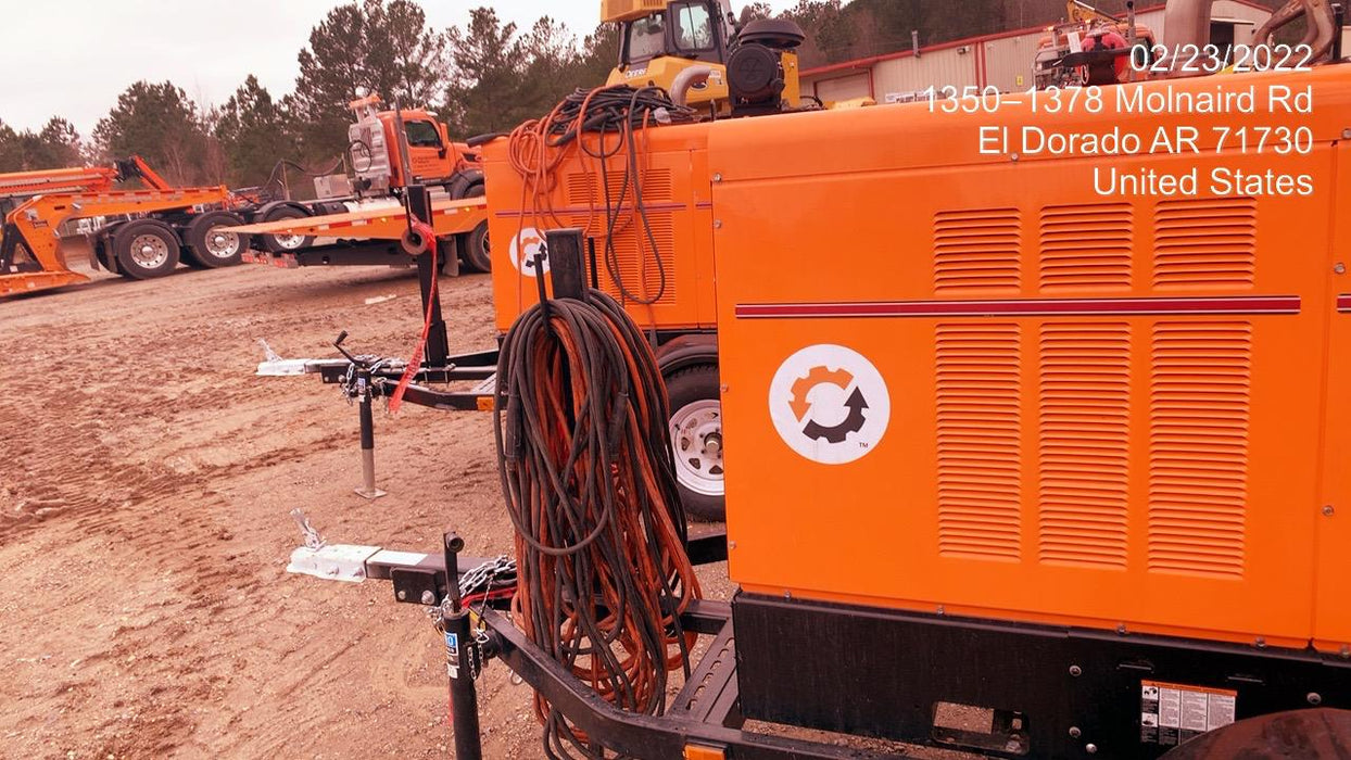 2021 Lincoln Electric Vantage 549X Ready Pak 3, ORANGE (includes trailer, cable rack, fender light kit)