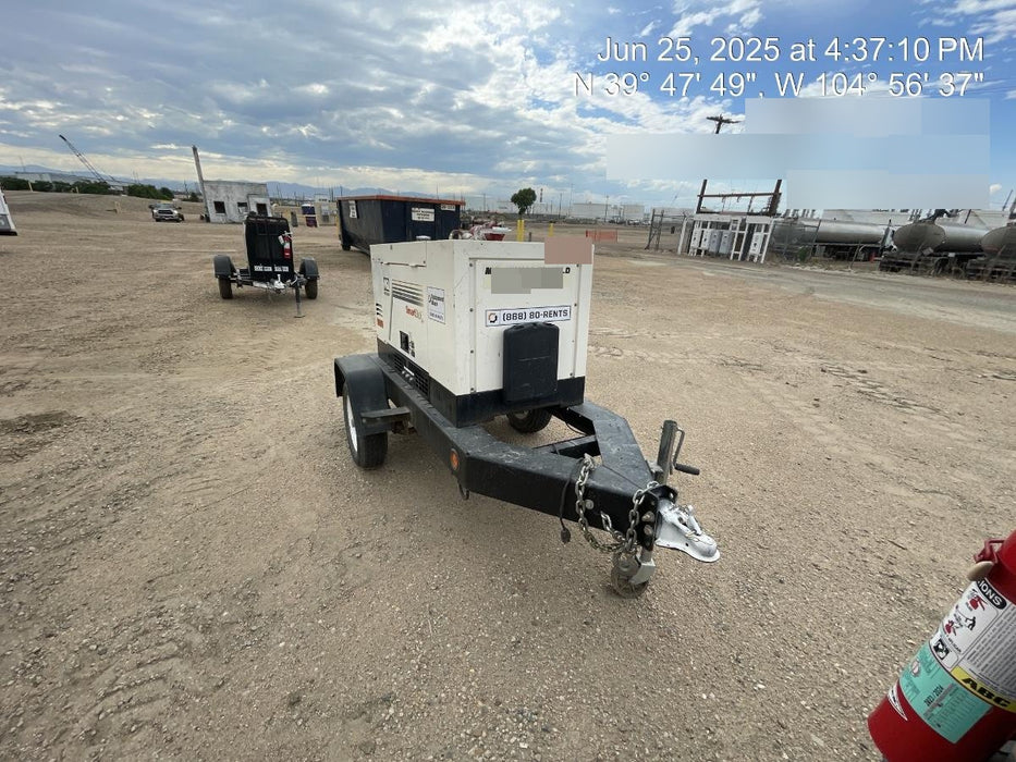 2020 Multiquip DLW400ESA4 400 amp Welder, 14kW, 120/240V, T4F Kubota, Trailer