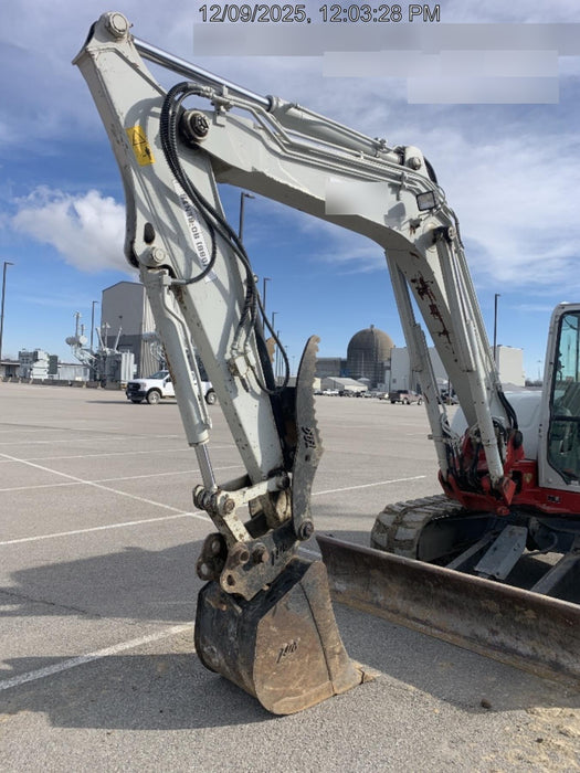 2019 Takeuchi TB290 Takeuchi TB290 Cab/Heat/AC w/Rubber Tracks, Auxiliary Hydraulics, Dozer Blade, Manual QC, 18/24/36" Buckets, Hydraulic Thumb Installed