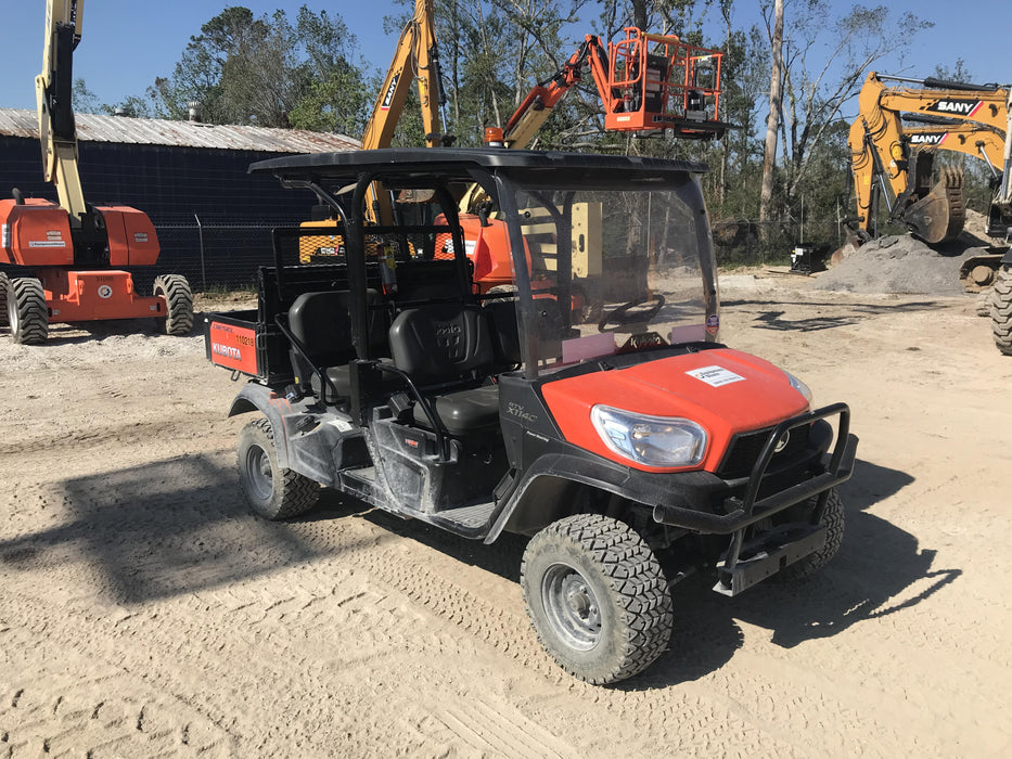 2020 Kubota RTV-X1140W-H Canopy, 4-Seater, Diesel, Windshield Acrylic Clear, Strobe Light, Backup Alarm