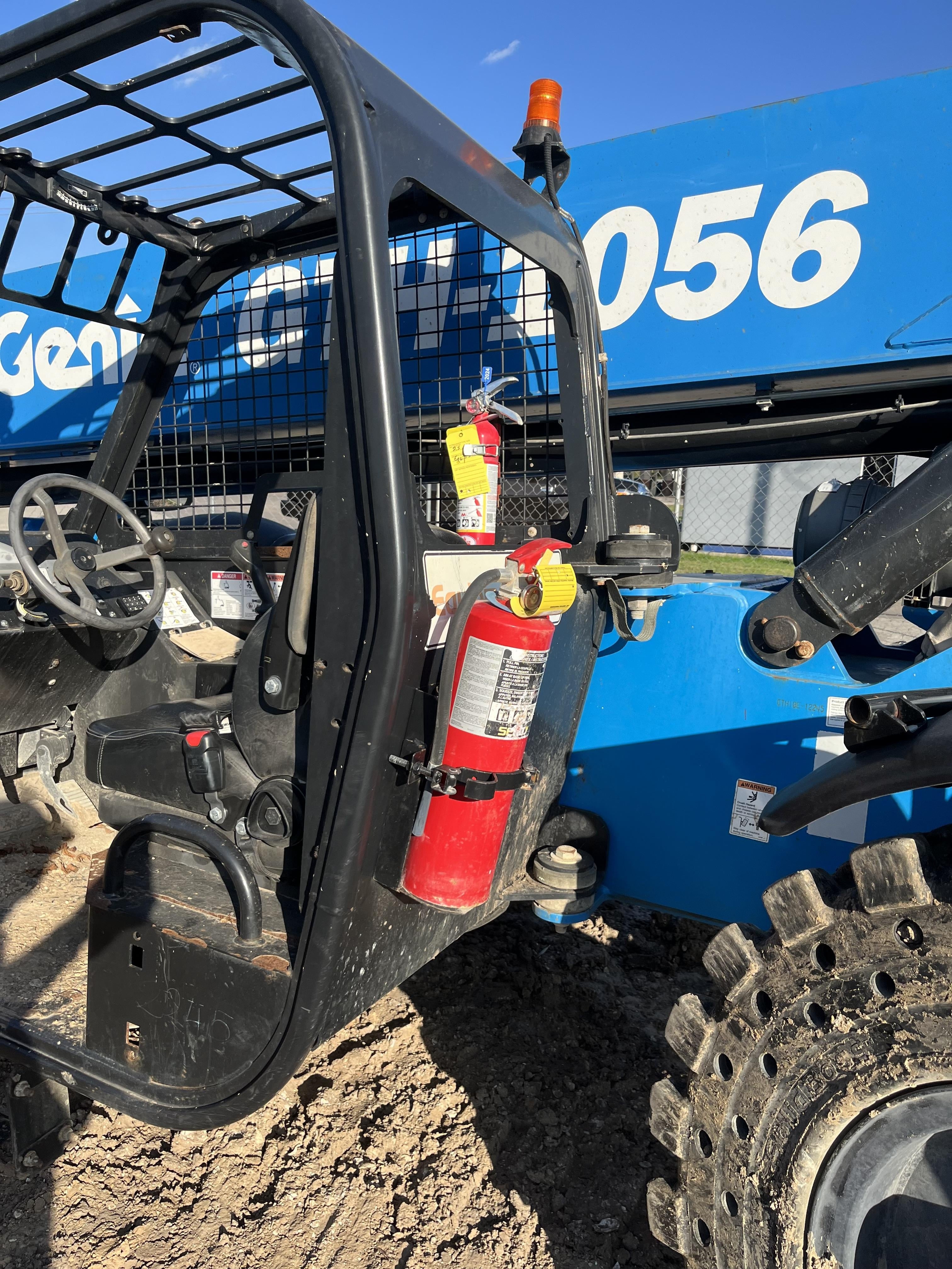 2017 Genie GTH-1056 Genie GTH1056, Solid Tires, 60" carriage, Open ROPS