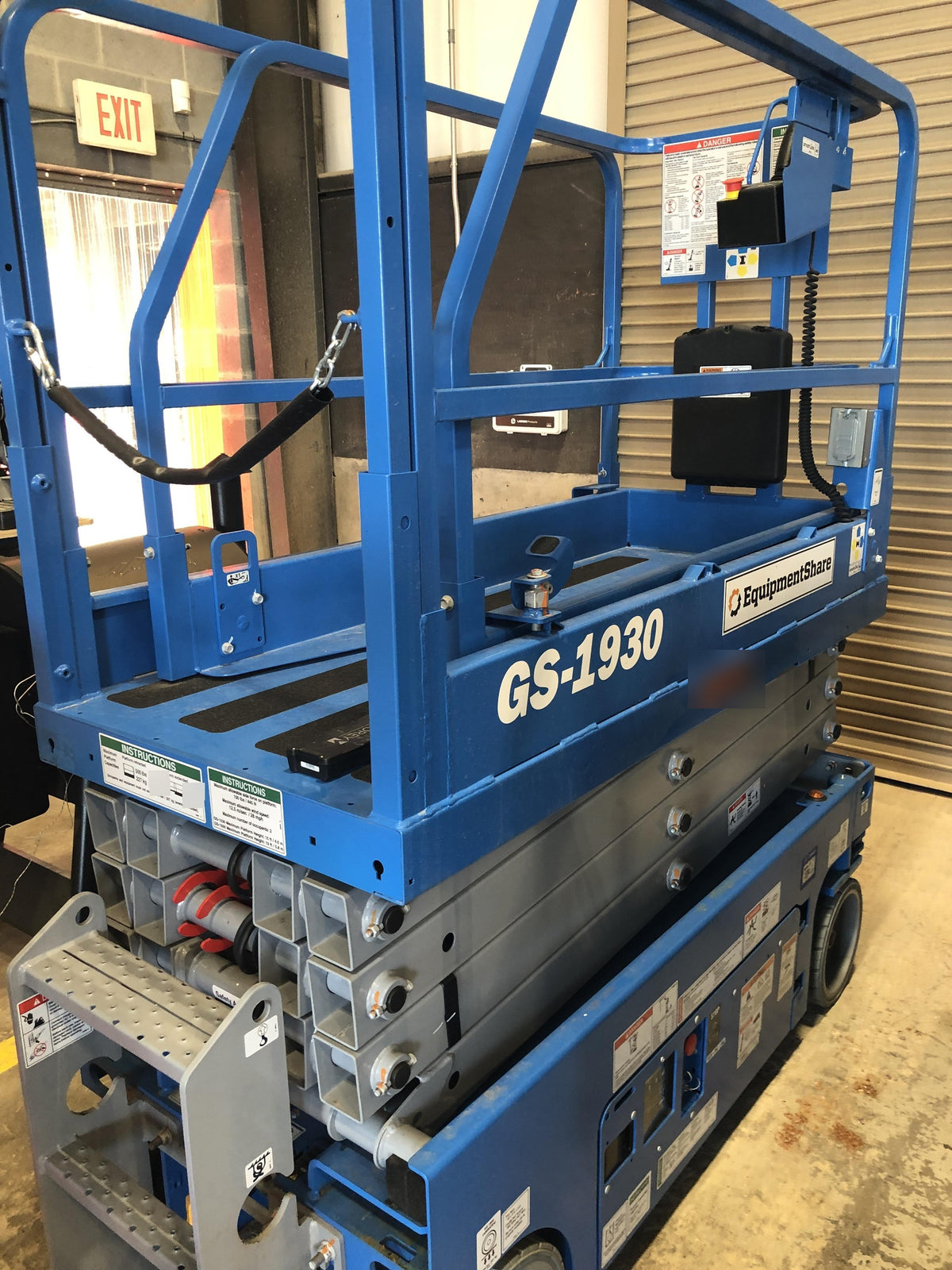 2020 Genie GS-1930 Fixed rails with chain entry gate - Pre A92.20