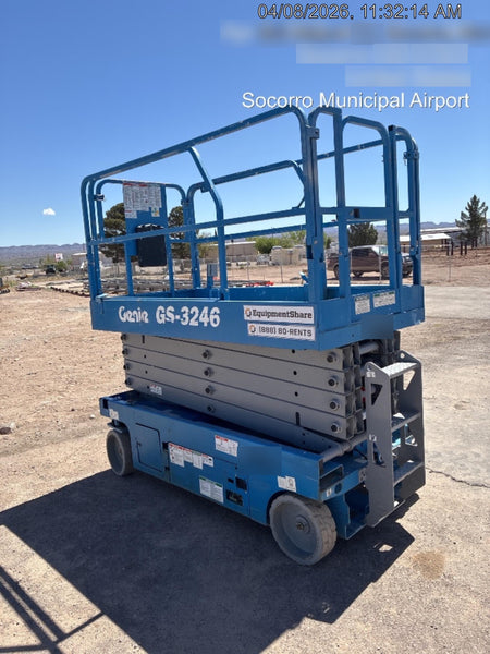 2018 Genie GS-3246 Genie GS-3246 w/Folding rails, Full height swing gate
