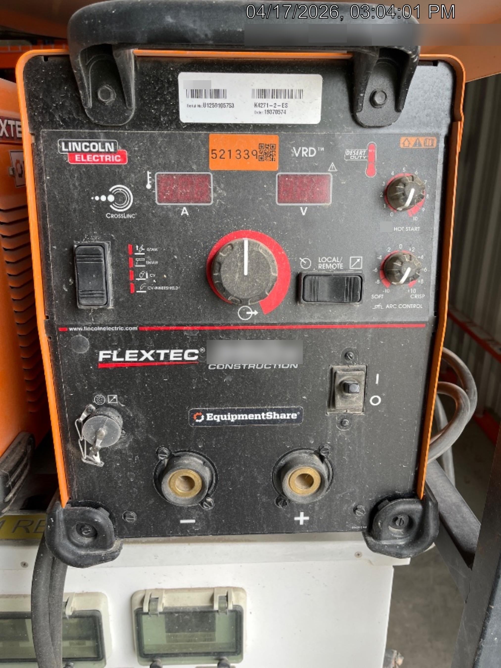 2025 LINCOLN ELECTRIC FLEXTEC 350X
