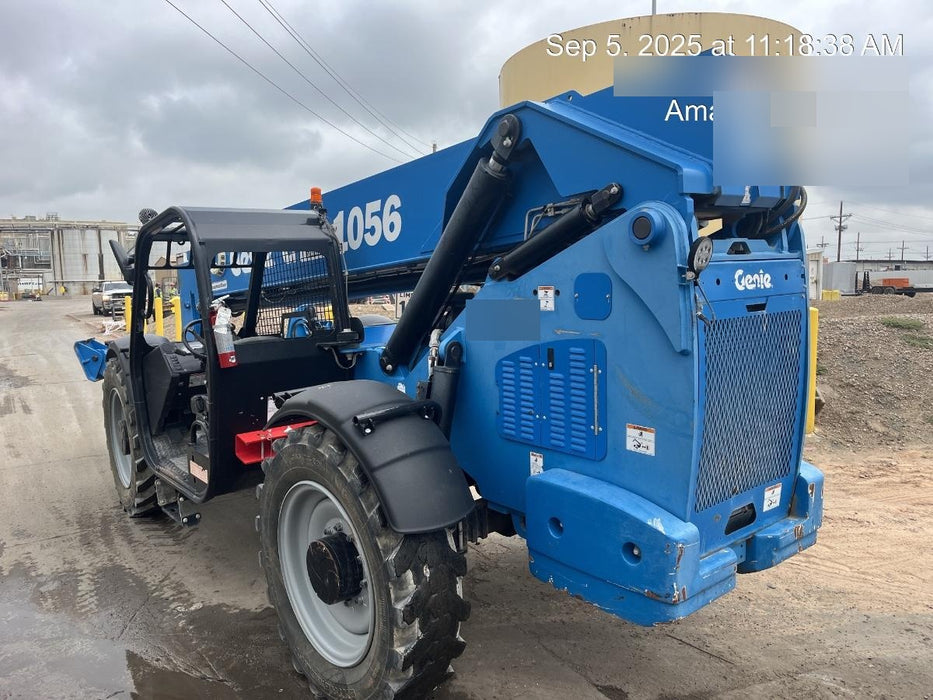 2018 Genie GTH-1056 Genie GTH-1056 w/Open ROPS, Foam Filled Tires, Work Light/Beacon, 60" Carriage and Forks