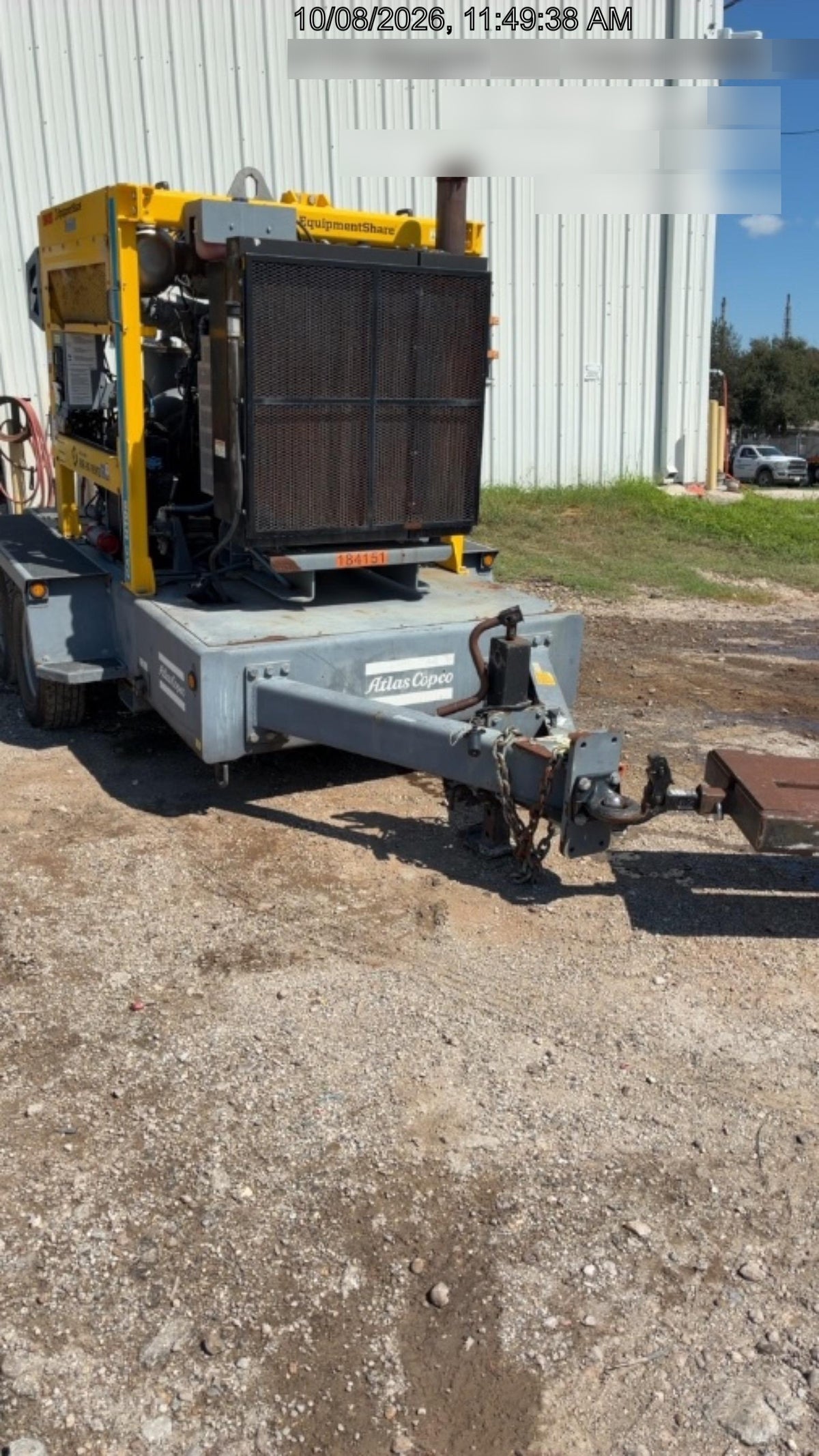 2021 ATLAS COPCO PAC H108 JD