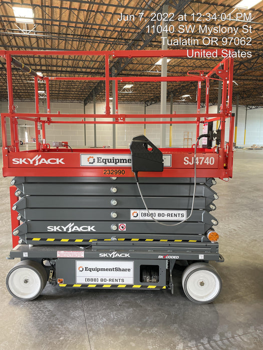 2022 SKYJACK SJ4740