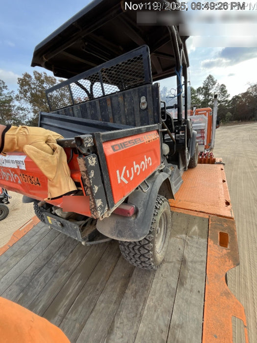 2022 Kubota RTV-X1140W-H Plastic Canopy, Windshield Acrylic Clear, LED Strobe Light, Wire Harness Kit, Back up Alarm