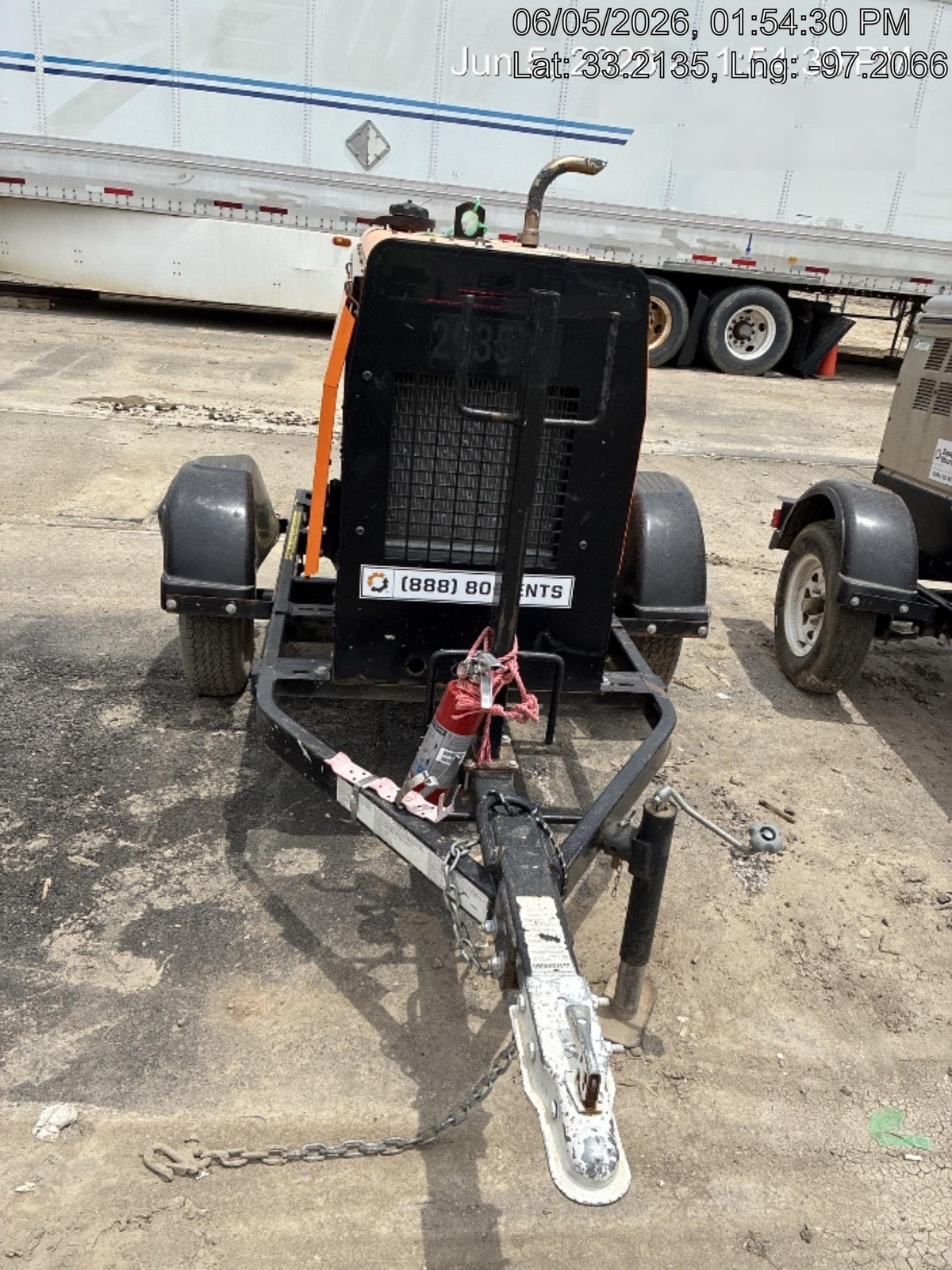 2022 Lincoln Electric LE400 Kubota V1505, Trlr, Cable Rack, Light Kit, ES Decals, T3