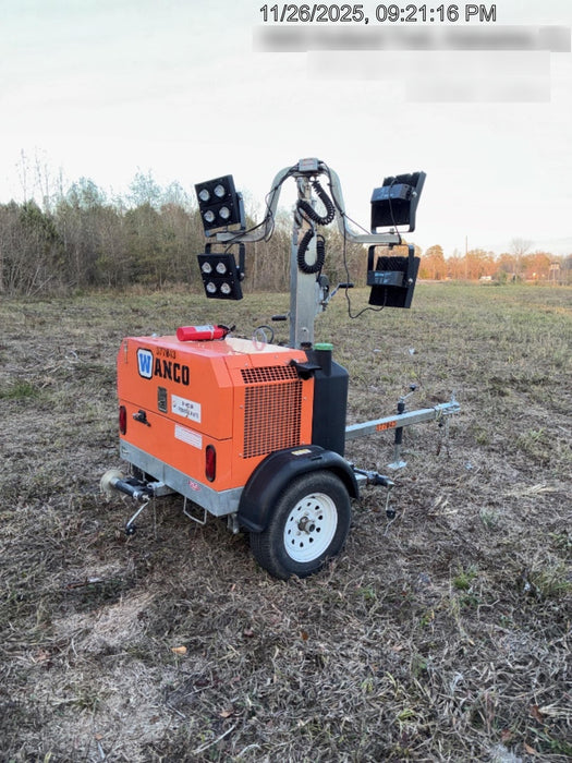 2023 Wanco WLTT-4MM4K Diesel, Deep Sea Controller, Shore Power Plug, Auto Start, (4) 350W LED Floodlights, 4kW Generator, 60 Gal Fuel Tank, 2" Ball, T3