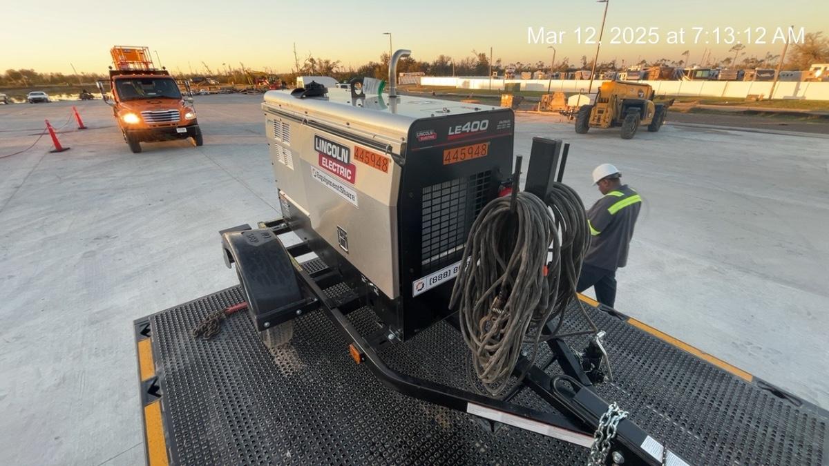 2024 Lincoln Electric LE400 Kubota V1505, Trlr, Cable Rack, Light Kit, ES Decals, T3