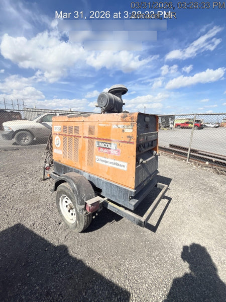 2021 Lincoln Electric Vantage 549X Ready Pak 3, ORANGE (includes trailer, cable rack, fender light kit)